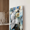 Artronauts Glass Print Floral Profile Glass Wall Art