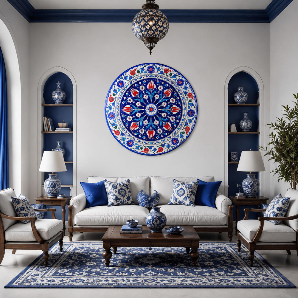 Ottoman Tulip Medallion lifestyle view