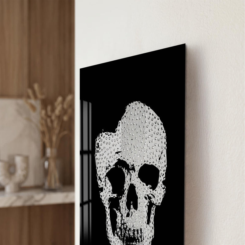Artronauts Glass Print Crystal Skull Glass Wall Art