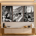 Riviera Paris Glamour with walnut frame