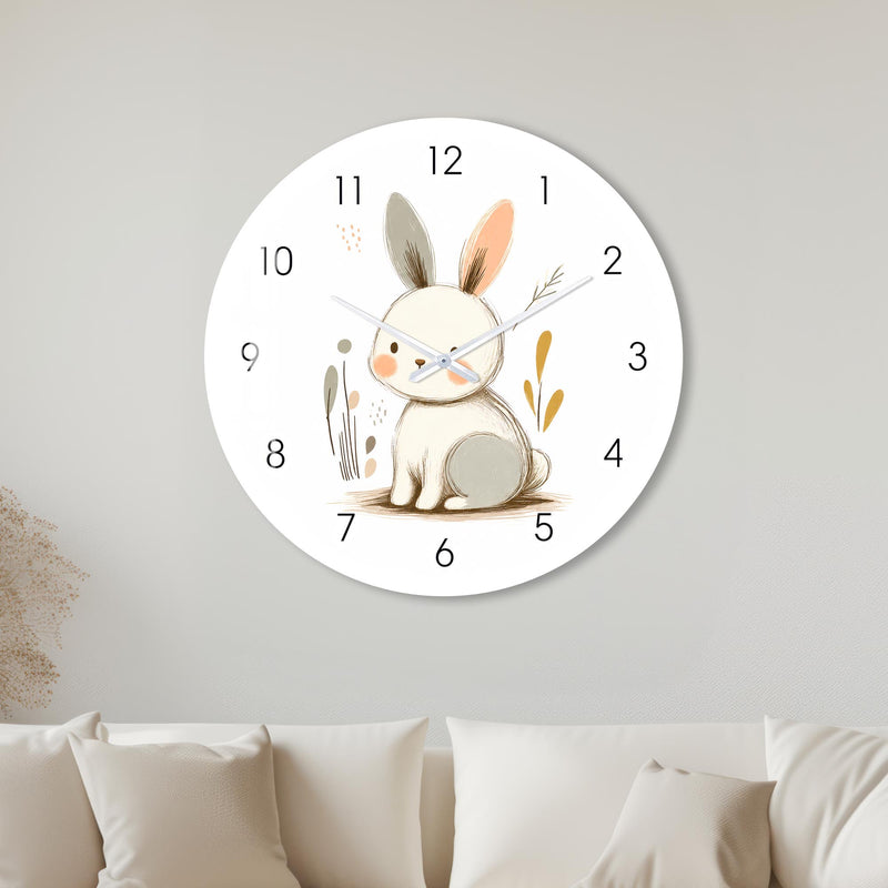 Woodland Bunny with white frame
