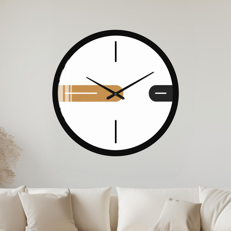 Minimalist Colour Blocks with black frame