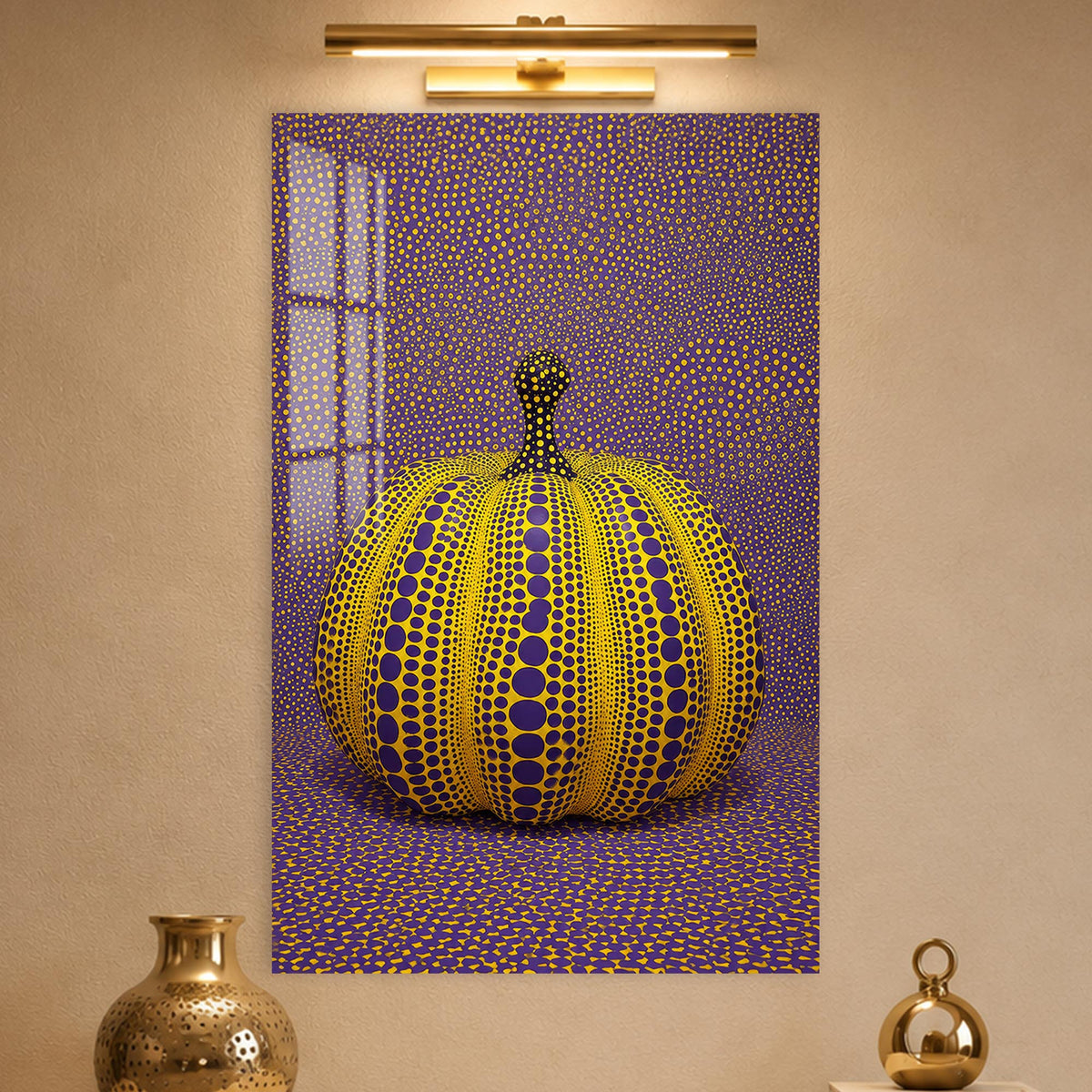 Dotted Golden Pumpkin lifestyle view