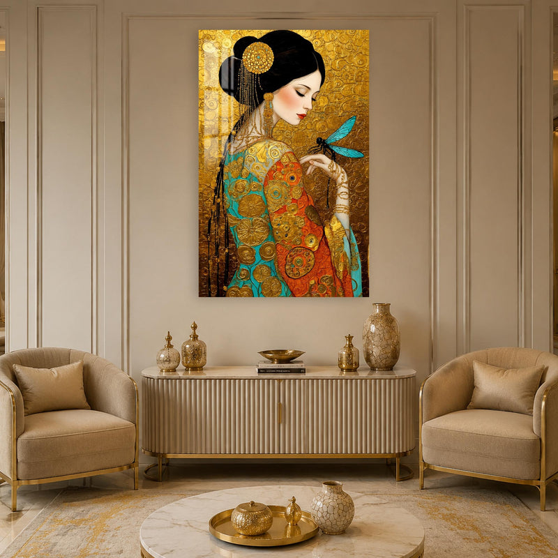 Golden Dragonfly Muse lifestyle view