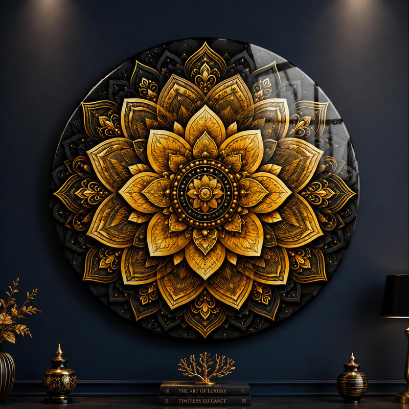 Golden Lotus Mandala lifestyle view