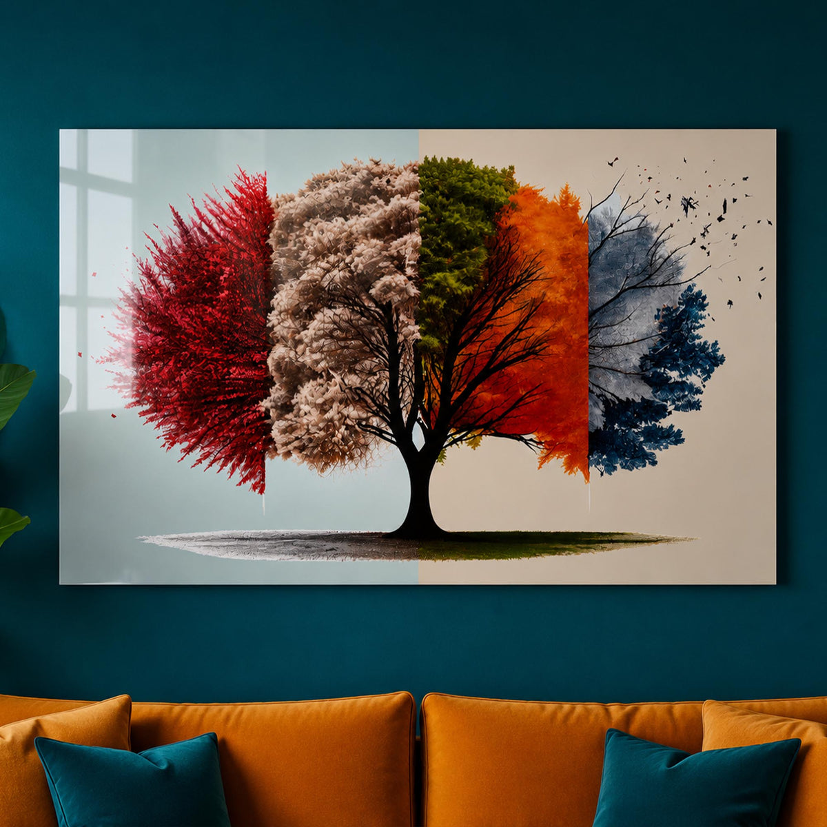 Tree Through Seasons lifestyle view
