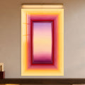 Sunset Portal in a modern room