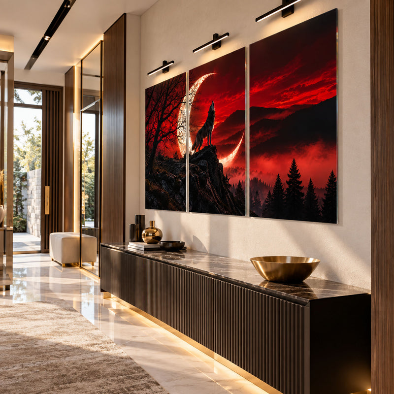 Crimson Moon Wolf lifestyle view