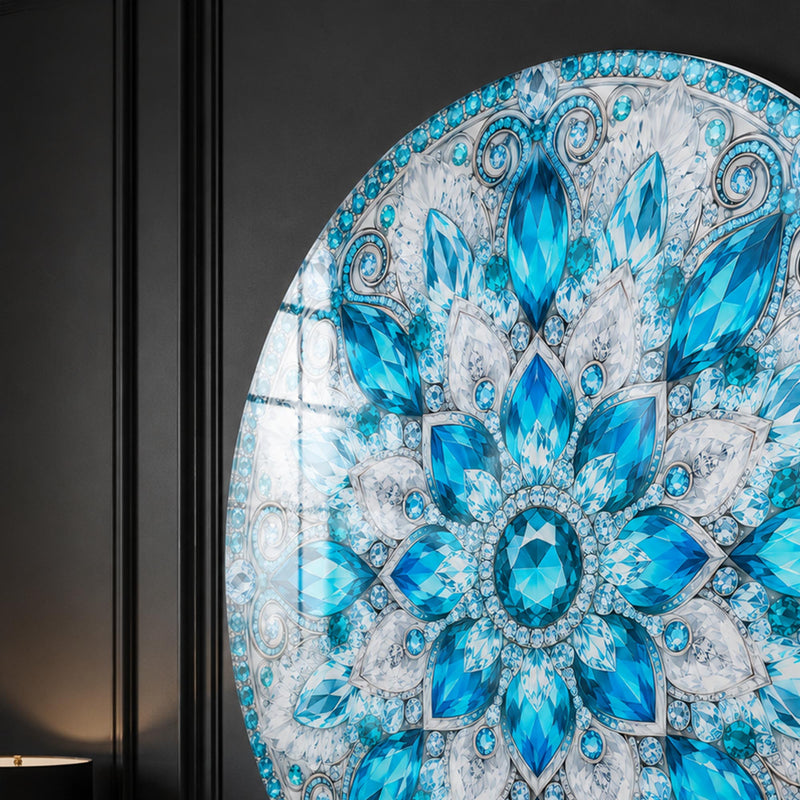 Aqua Crystal Mandala lifestyle view