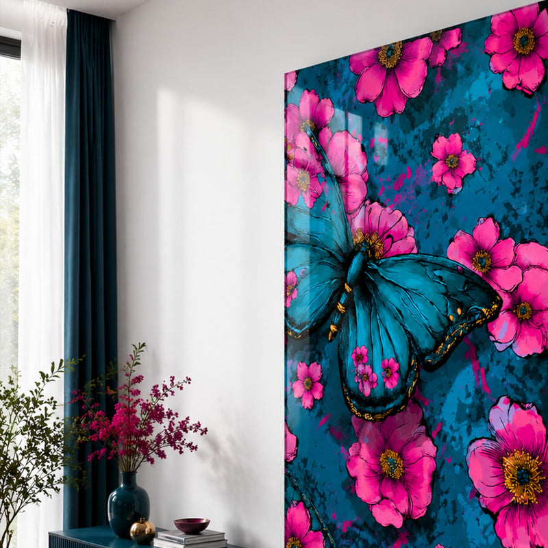 Turquoise Butterfly Garden lifestyle view
