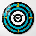 Aqua Concentric Rings lifestyle view