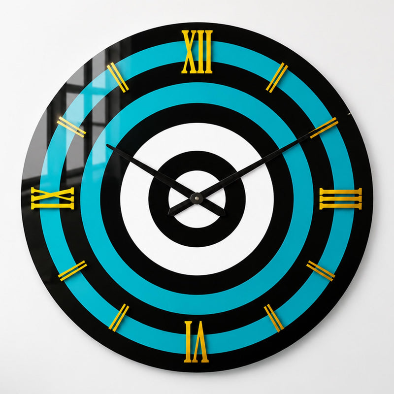 Aqua Concentric Rings lifestyle view