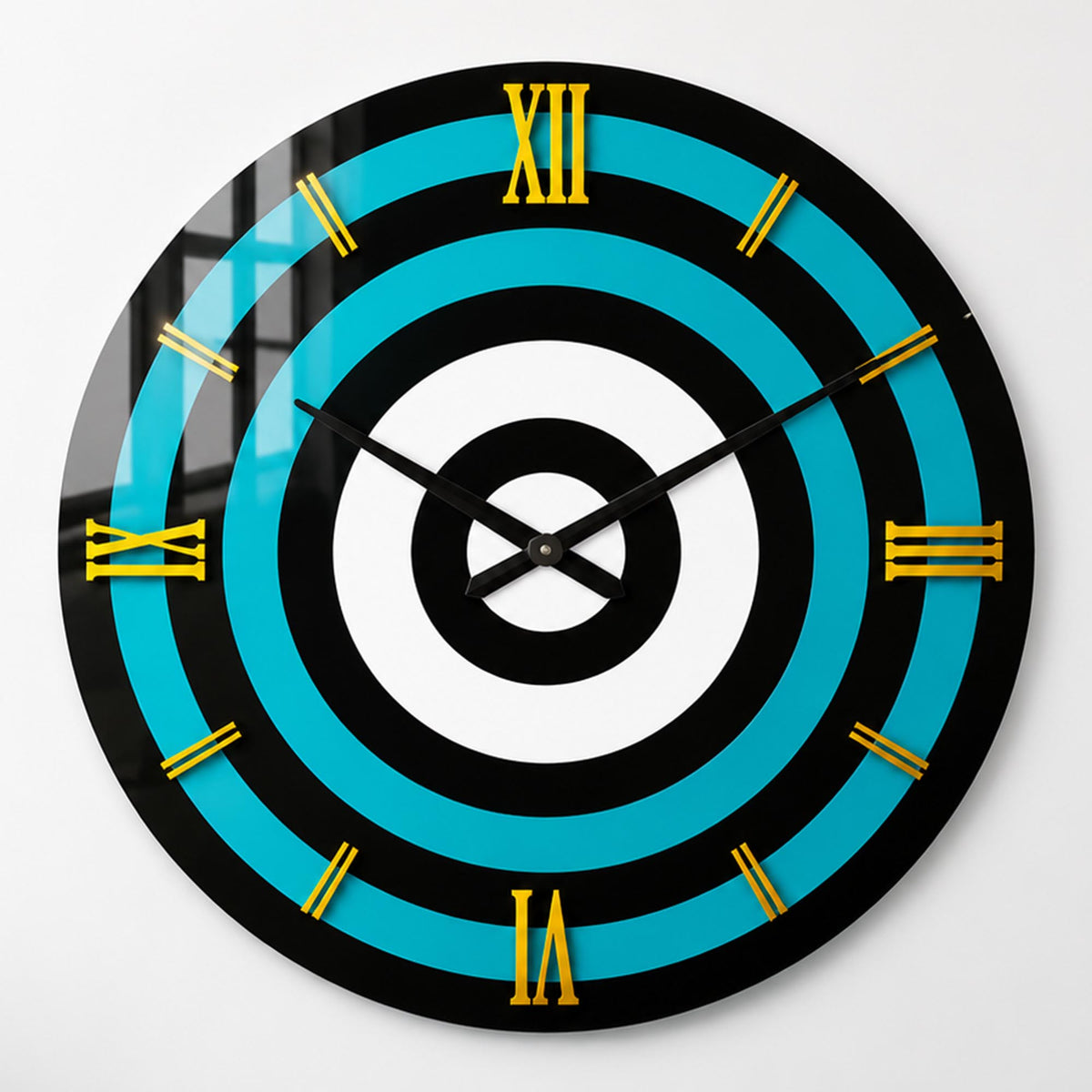 Aqua Concentric Rings lifestyle view