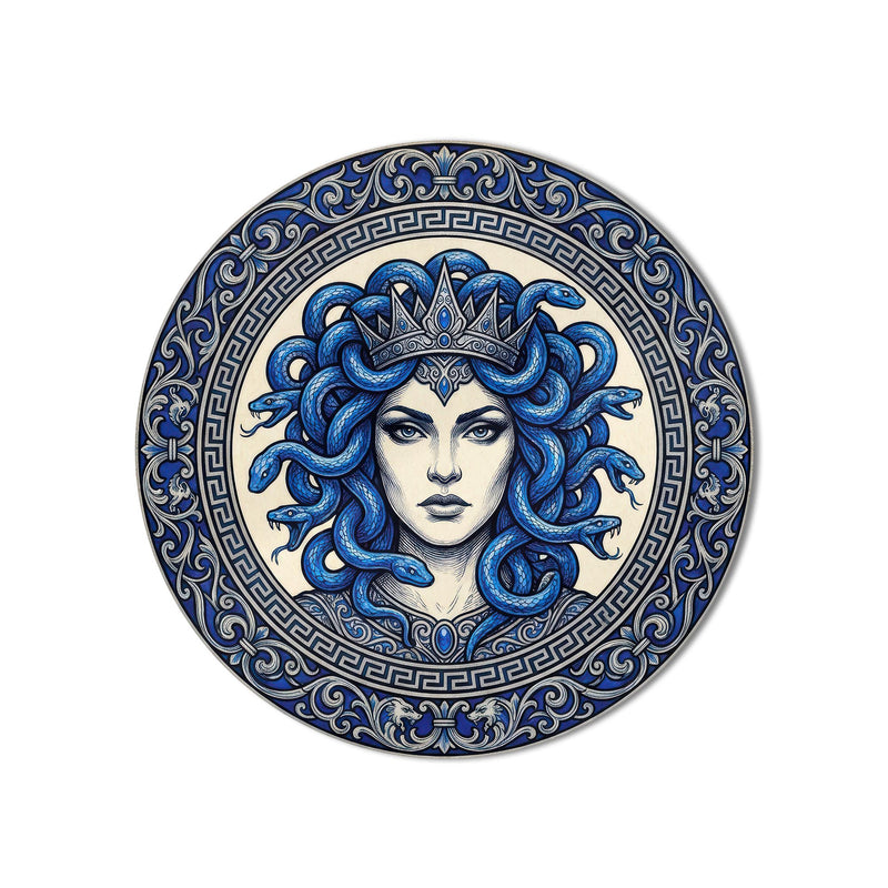 Sapphire Medusa product shot on white background