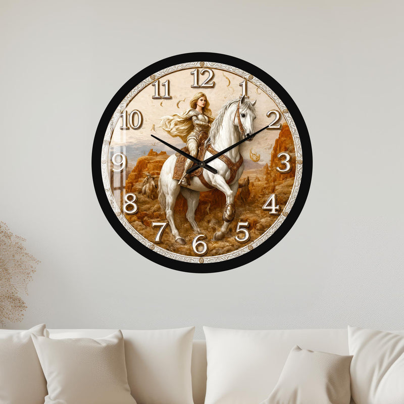 Moonlit Warrior with black frame