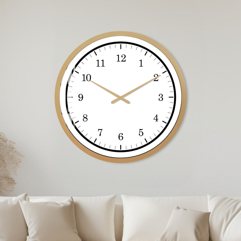 Classic Monochrome with gold frame