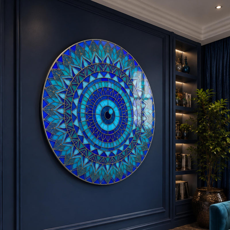 Blue Lotus Petal Evil Eye lifestyle view