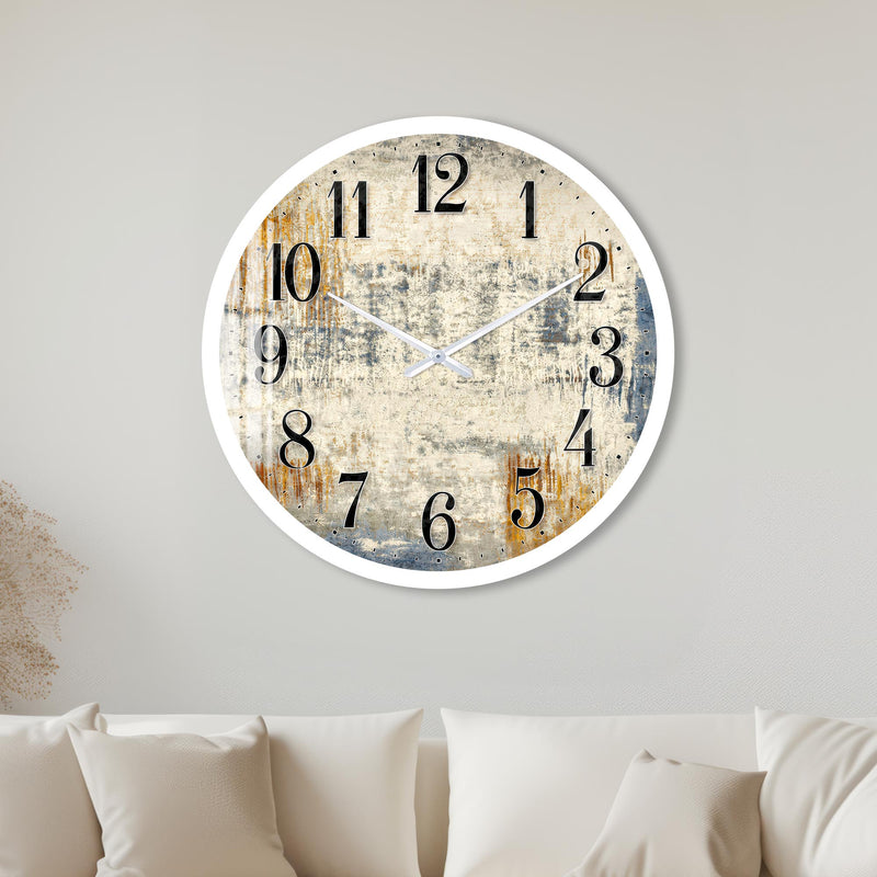 Weathered Industrial with white frame