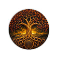 Golden Tree of Life product shot on white background