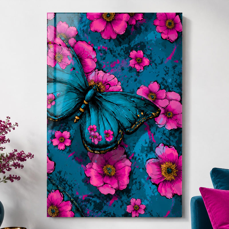 Turquoise Butterfly Garden lifestyle view