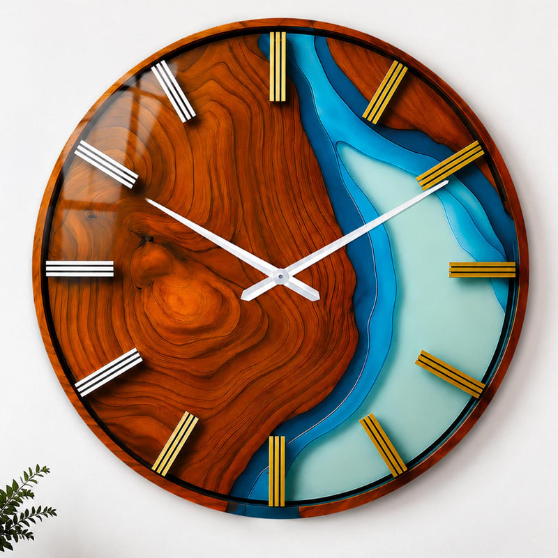 Turquoise Woodgrain lifestyle view