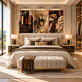 Leopard Luxury product shot on white background
