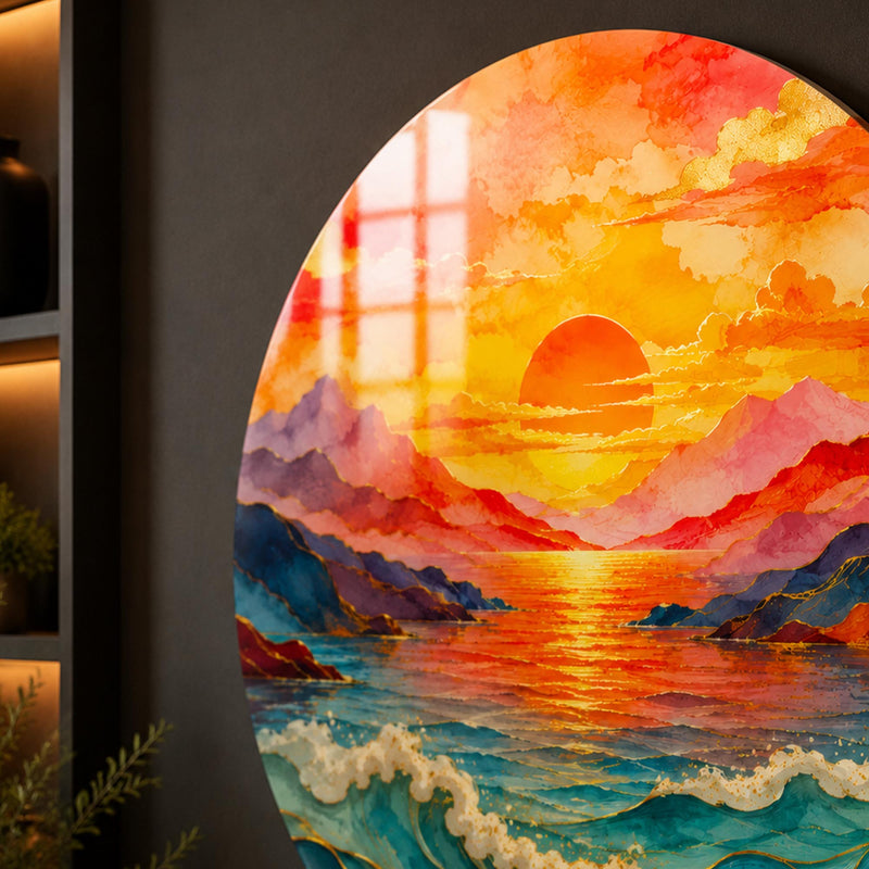 Golden Tide Sunset lifestyle view
