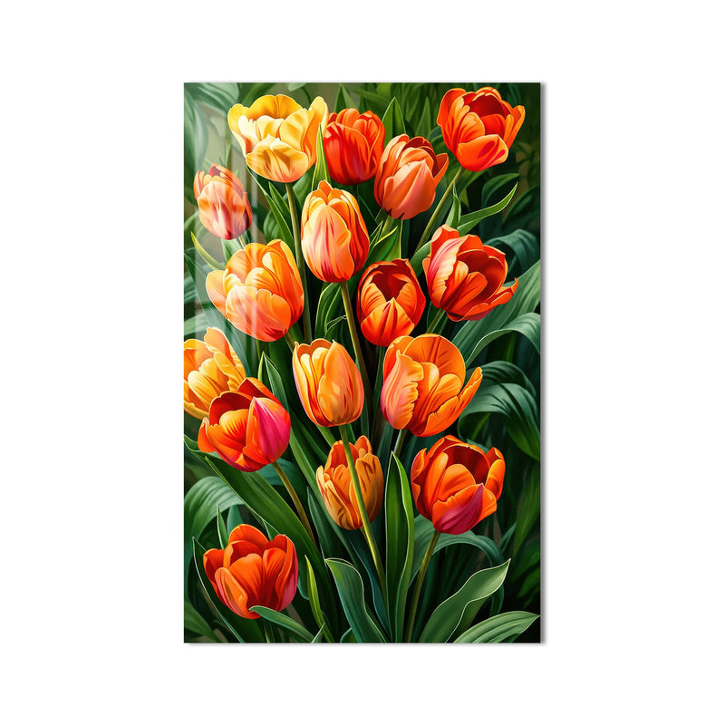 Radiant Tulip Garden product shot on white background