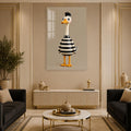 Striped Duck Character lifestyle view