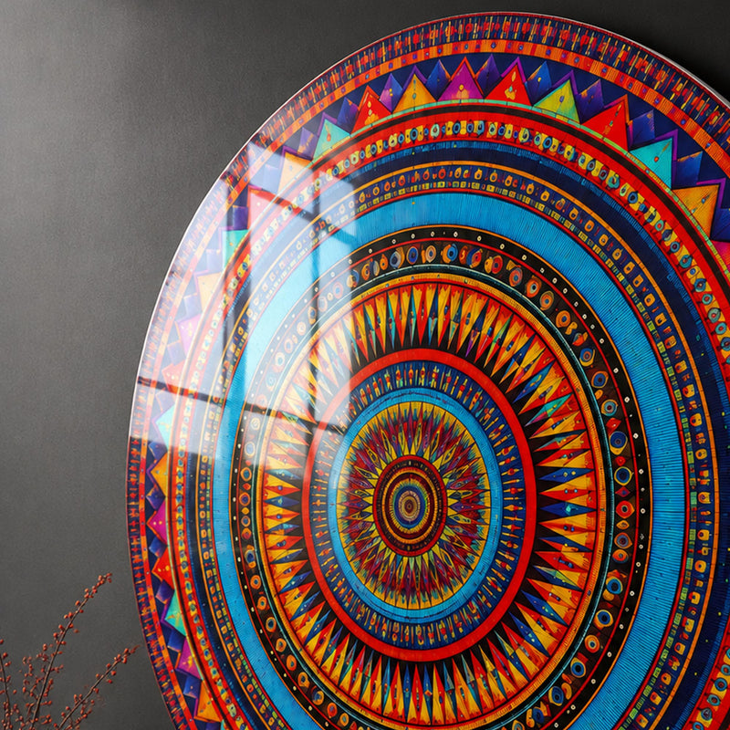 Chromatic Tribal Mandala lifestyle view