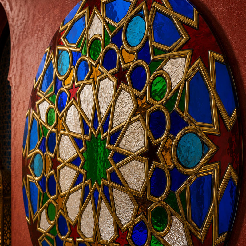 Moroccan Star Mosaic Medallion lifestyle view