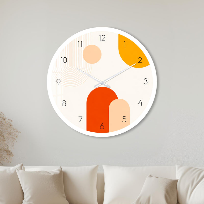 Retro Arch Shapes with white frame
