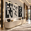 Monochrome Abstract lifestyle view