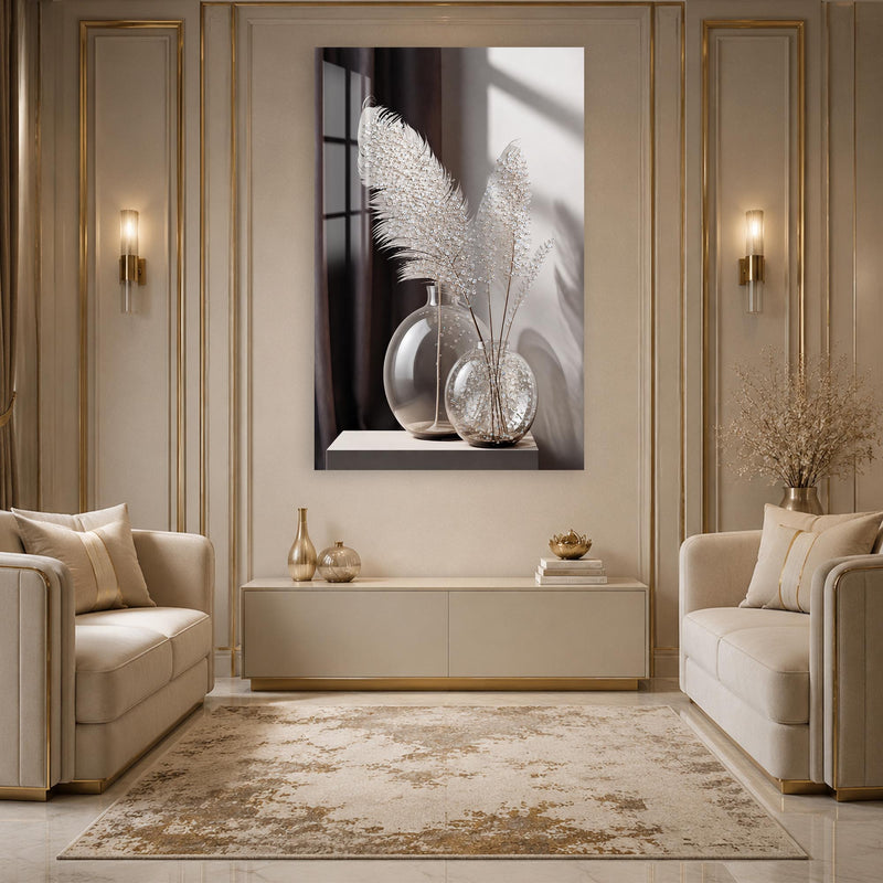 Crystal Pampas Still Life lifestyle view
