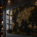 Gilded Explorer World Map lifestyle view