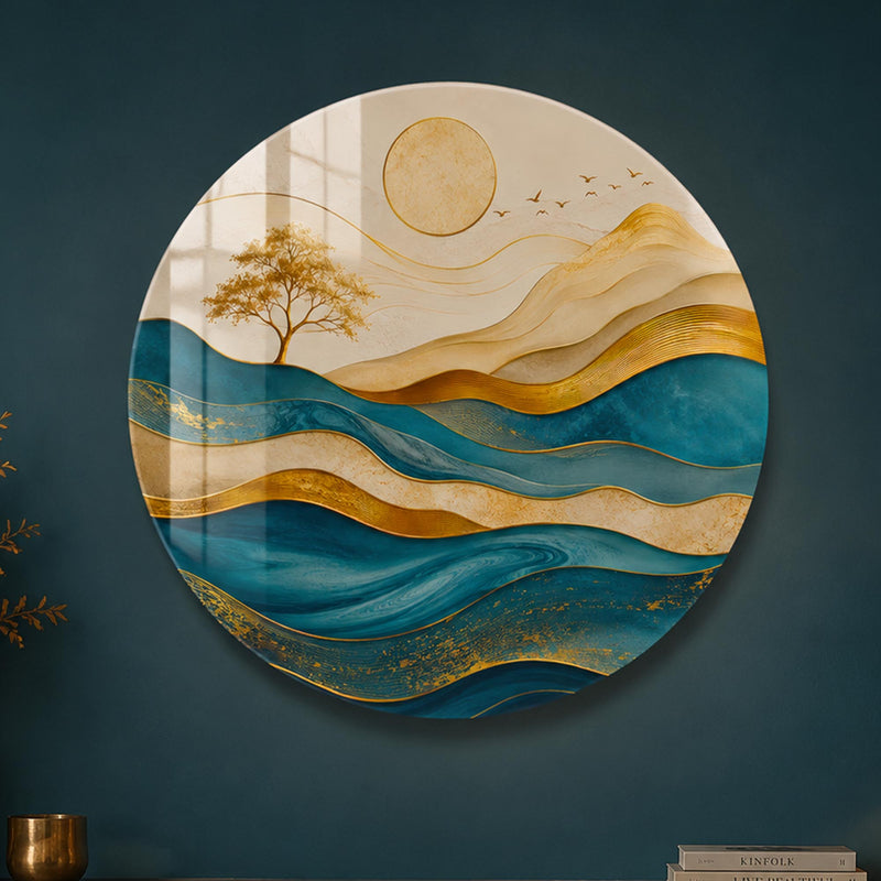 Gilded Teal Horizon lifestyle view