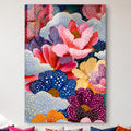 Dotted Floral Symphony lifestyle view