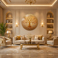 Golden Swirl Celtic Tree lifestyle view