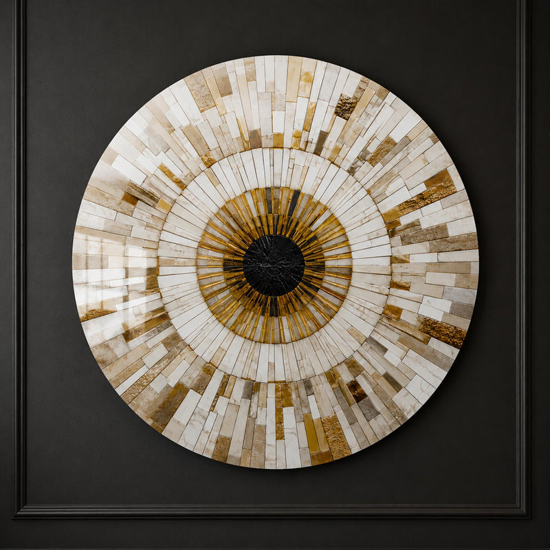 Golden Mosaic Sunburst lifestyle view