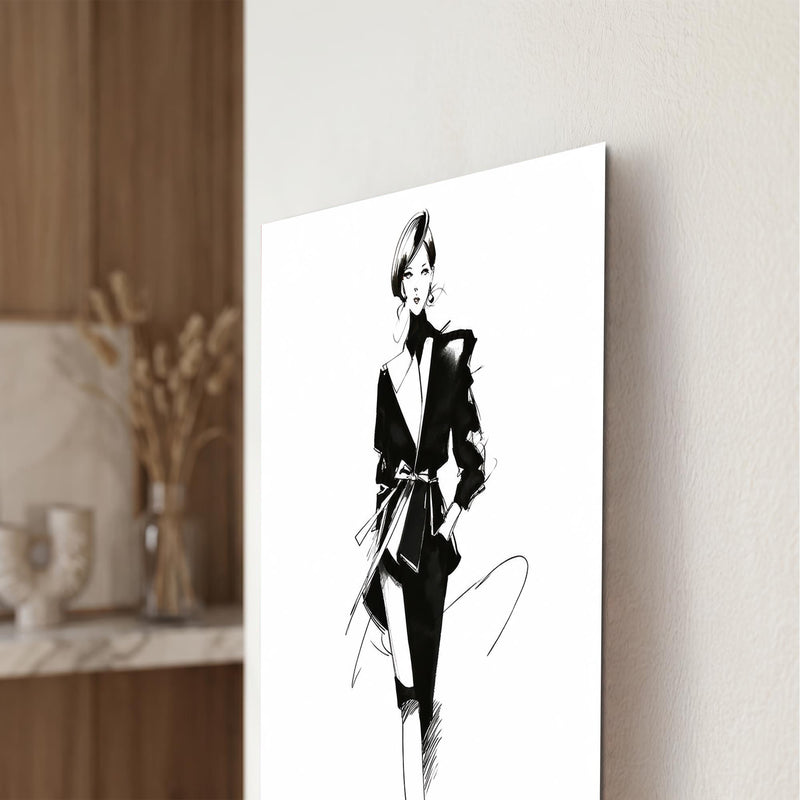Monochrome Fashion Muse lifestyle view