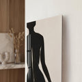 Artronauts Glass Print Quiet Silhouette Glass Wall Art