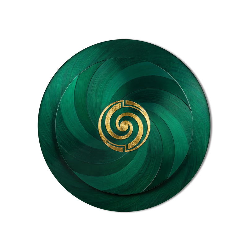 Emerald Spiral product shot on white background