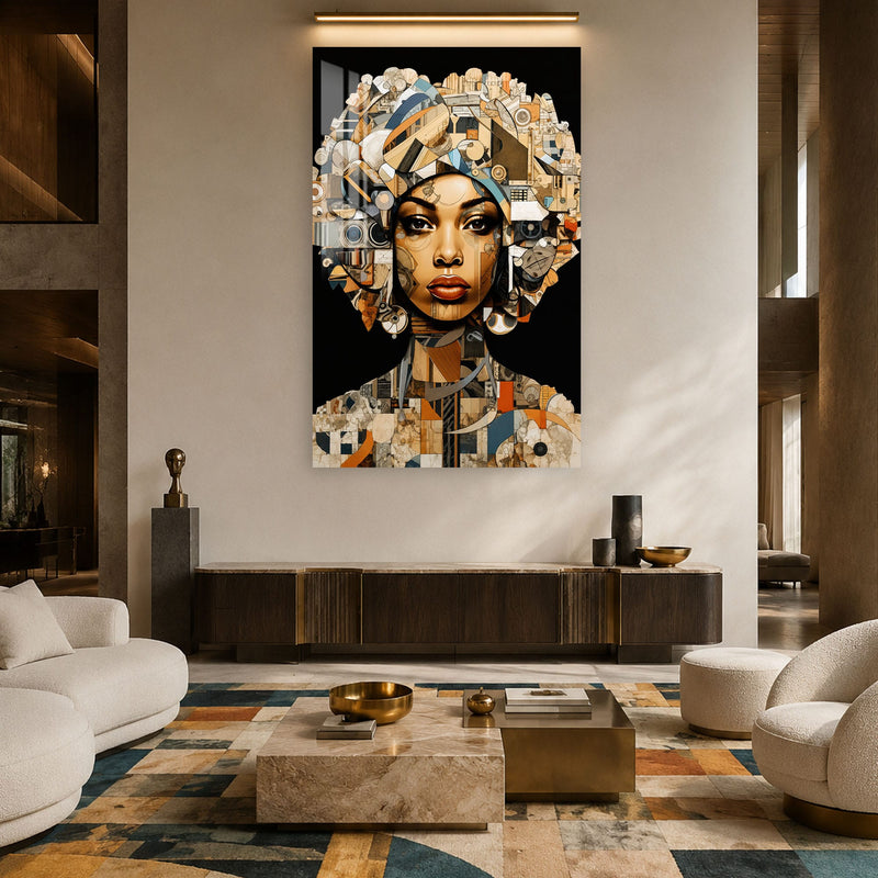 Artronauts Glass Print Mechanical Muse Glass Wall Art