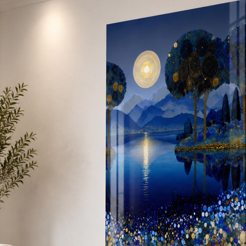 Gilded Moonlit Lake lifestyle view