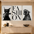 Wild Fashion with silver frame