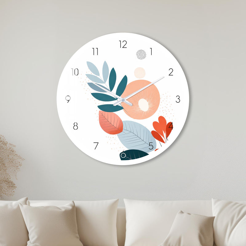 Modern Botanical Bloom with white frame