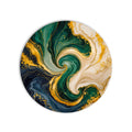 Emerald Golden Swirl product shot on white background