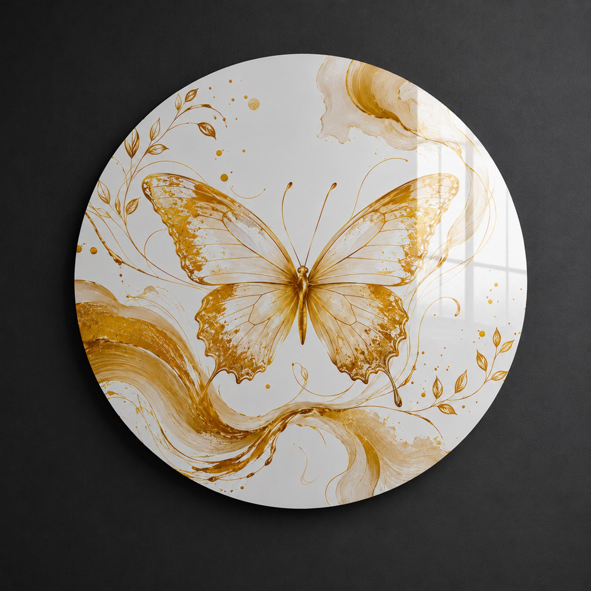 Golden Butterfly Elegance lifestyle view