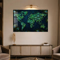 Peacock World Map lifestyle view