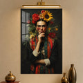 Floral Icon Portrait lifestyle view